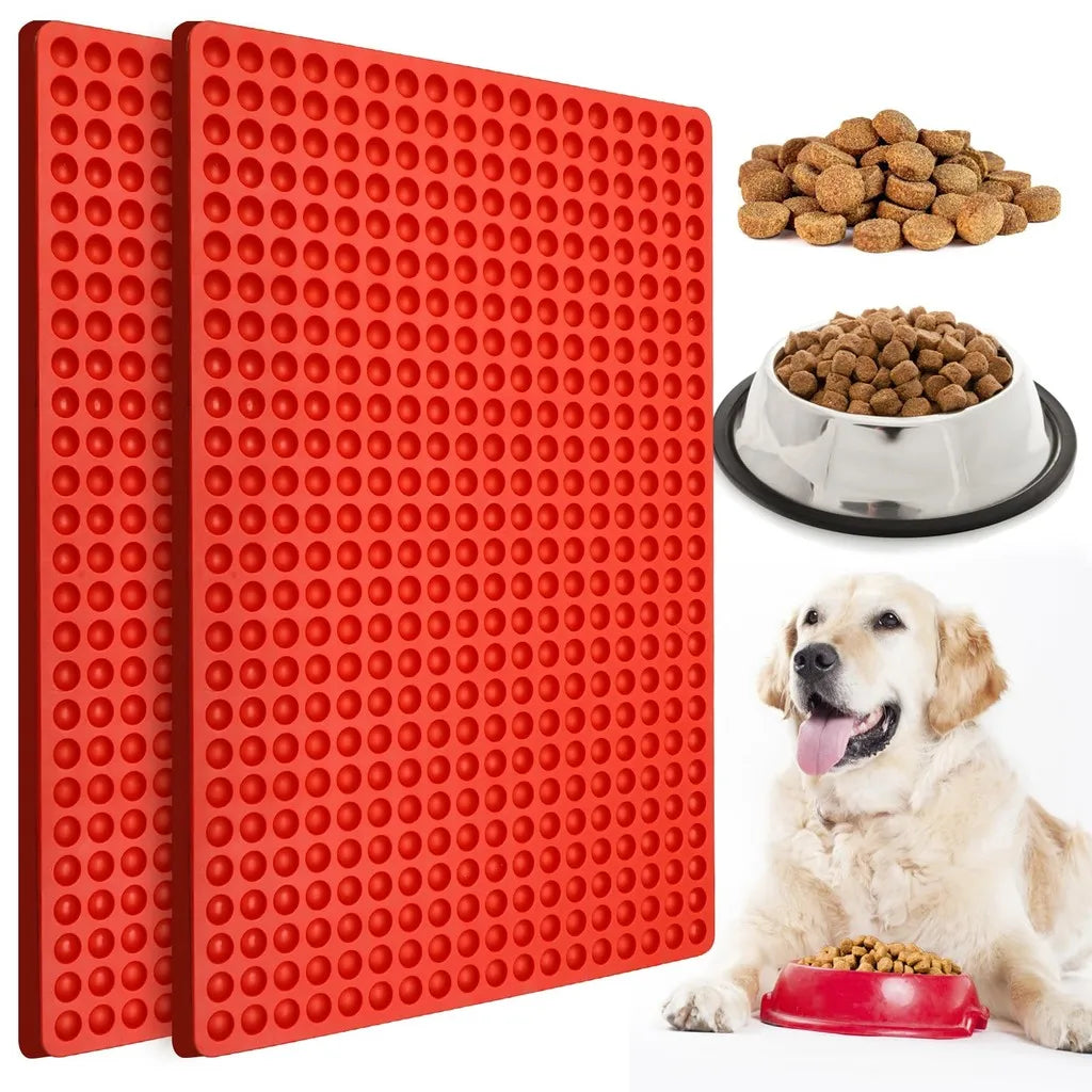 468-Cavity Mini Round Silicone Mold/Chocolate Drops Mold/Dog Treats Pan/Semi Sphere Gummy Candy Molds for Ganache Jelly Caramels