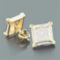 Square Stud Earrings – 11 Finishes