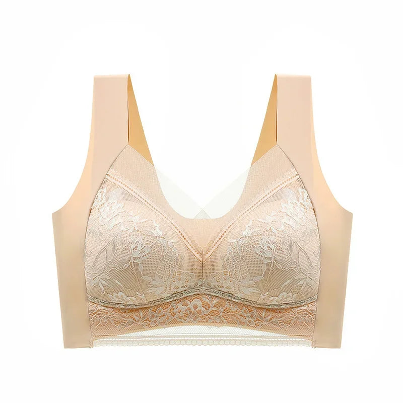 Seamless Bra With Beautiful Back for Girls Fixed Without Steel Ring One Piece Wrapped Chest For Women Seamless Underwear