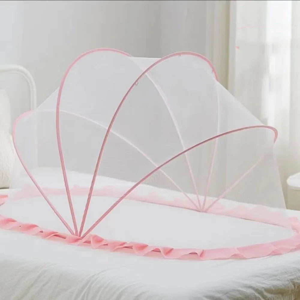 New Foldable Bed Mosquito Net Baby Accessories Undecided Baby Canopy Yurt Plastics Sunshade Mosquito Cover