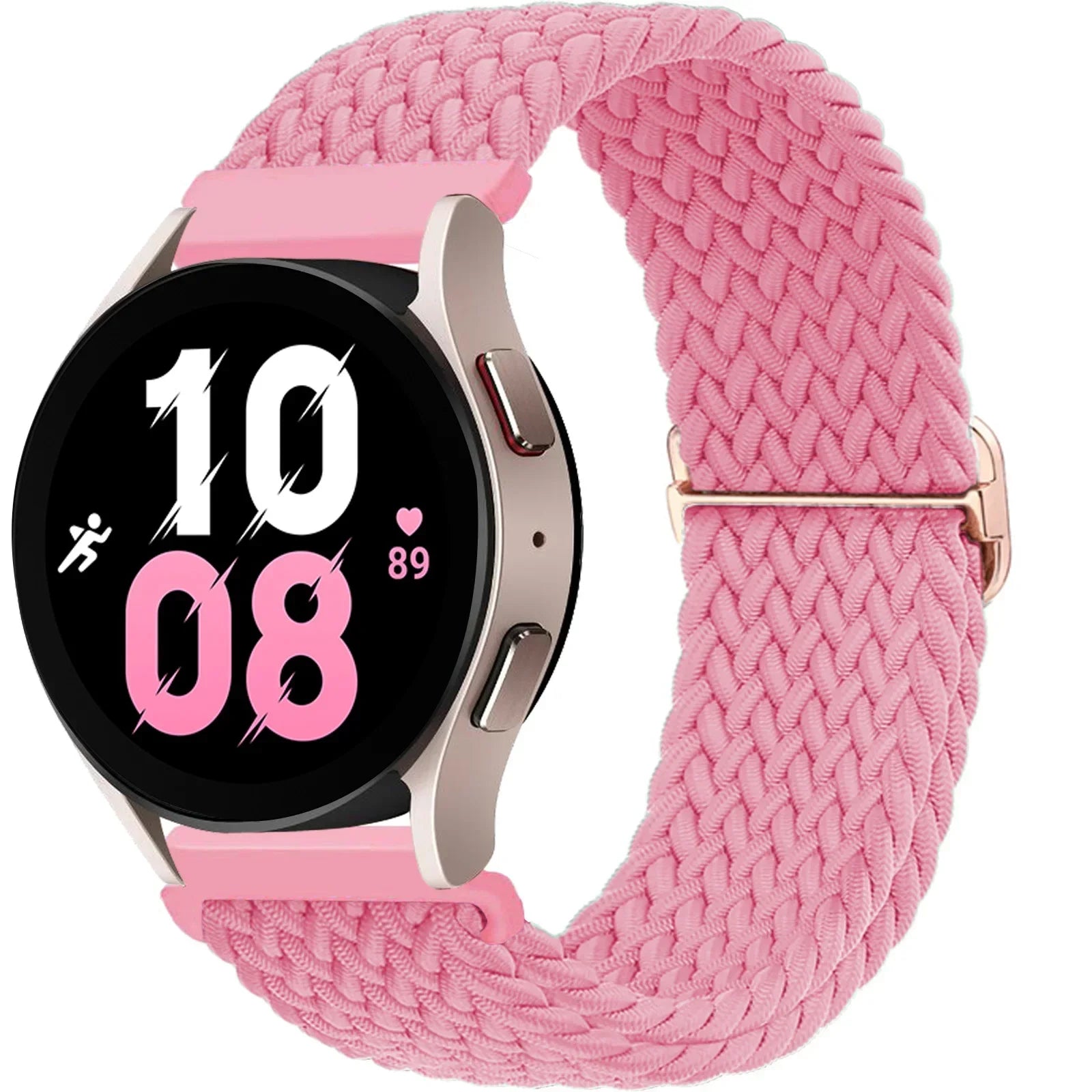 Nylon Strap for Samsung Galaxy Watch 7 6 5 4 40mm 44mm 6Classic 43/47mm 20mm 22mm Braided Solo Loop Band for Huawei Watch 3 4Pro