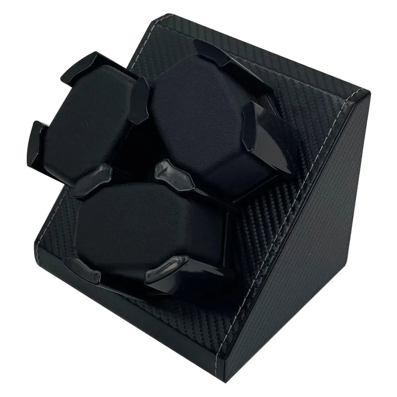Watch Winder for Automatic Watches Box 3 Watches PU Leather Rotating Storage Display Automatic Winding Universal USB Power 5V1A