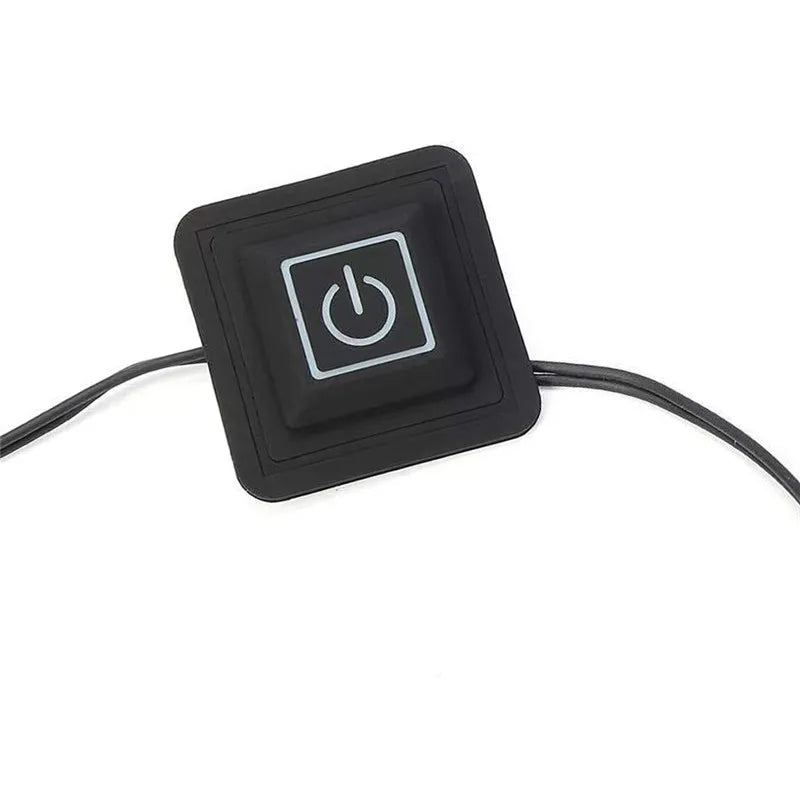 USB Charging Clothing Heating Pad 45℃-65℃ Vest Heater Winter Warm Camping Hiking Ski Cycling Pants Carbon Fiber Heated Pads