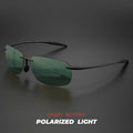 Ultra Light 11g TR90 Frameless Polarized Sunglasses - Flexible & Comfort Fit, Square Shape for Driving, Fishing, Outdoor