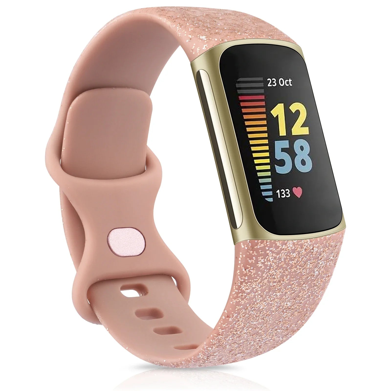 Watch Band for Fitbit Charge 5 6 Strap Wristband Replacement TPU Sport Bracelet for Fitbit Charge 5 Smartwatch Band Accessories