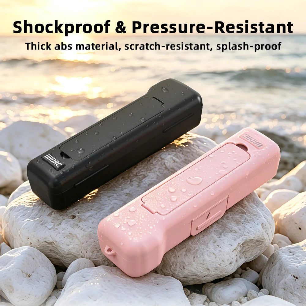 BRDRC Protective Cover for DJI Osmo Pocket 4 Anti Scratch Anti Dust Hard Case With Strap Portable Box