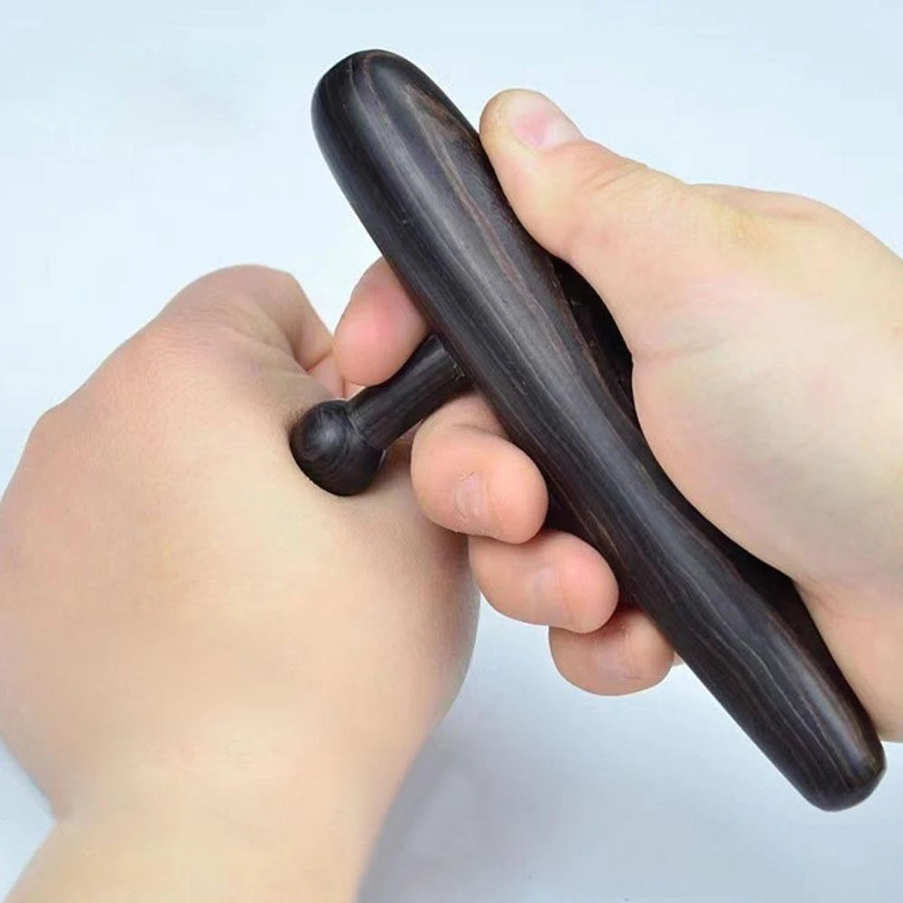 Stainless Steel Manual Deep Tissue Massage Tool, Trigger Point Massage T-Bar Full Body Massage Tool Full Body Fascial Relaxation