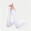 Cooling Ice Sun Sleeves for Arm Breathable UV Protection Arm Sleeves High Elastic Quick Dry Summer Outdoor