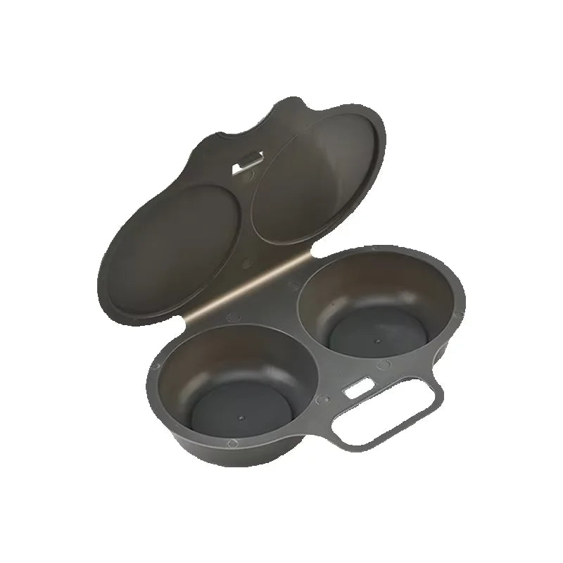 Food Grade Microwave Egg Cooker Heat Resistant Plastic Egg Poacher Steamer Nonstick Portable Egg Fryer Mold Home Kitchen Gadget