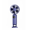 Clearance_2024 New Arrival Wind Cooling Hand Mini Usb Fan Portable 5 Speed Personal Pocket Rechargeable Handheld with Hook_Conti