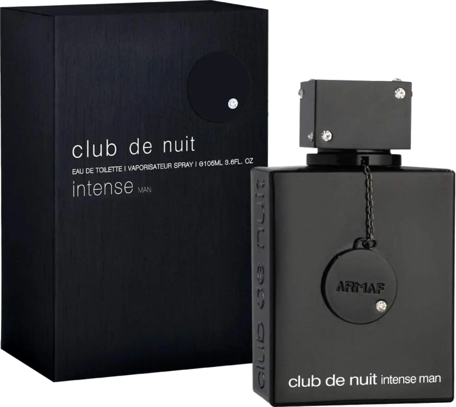 Armaf Club De Nuit Intense for Men Eau De Parfum Spray, 3.6 Ounce / 105 ml