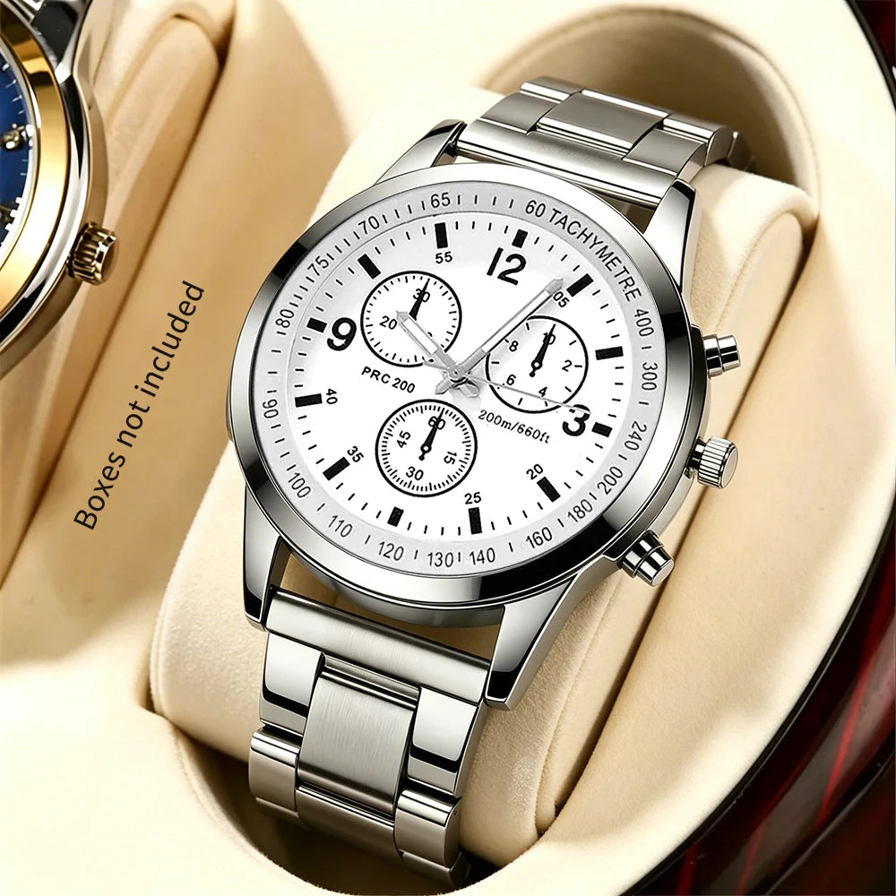 Round Quartz Bracelet Watch – Four Styles