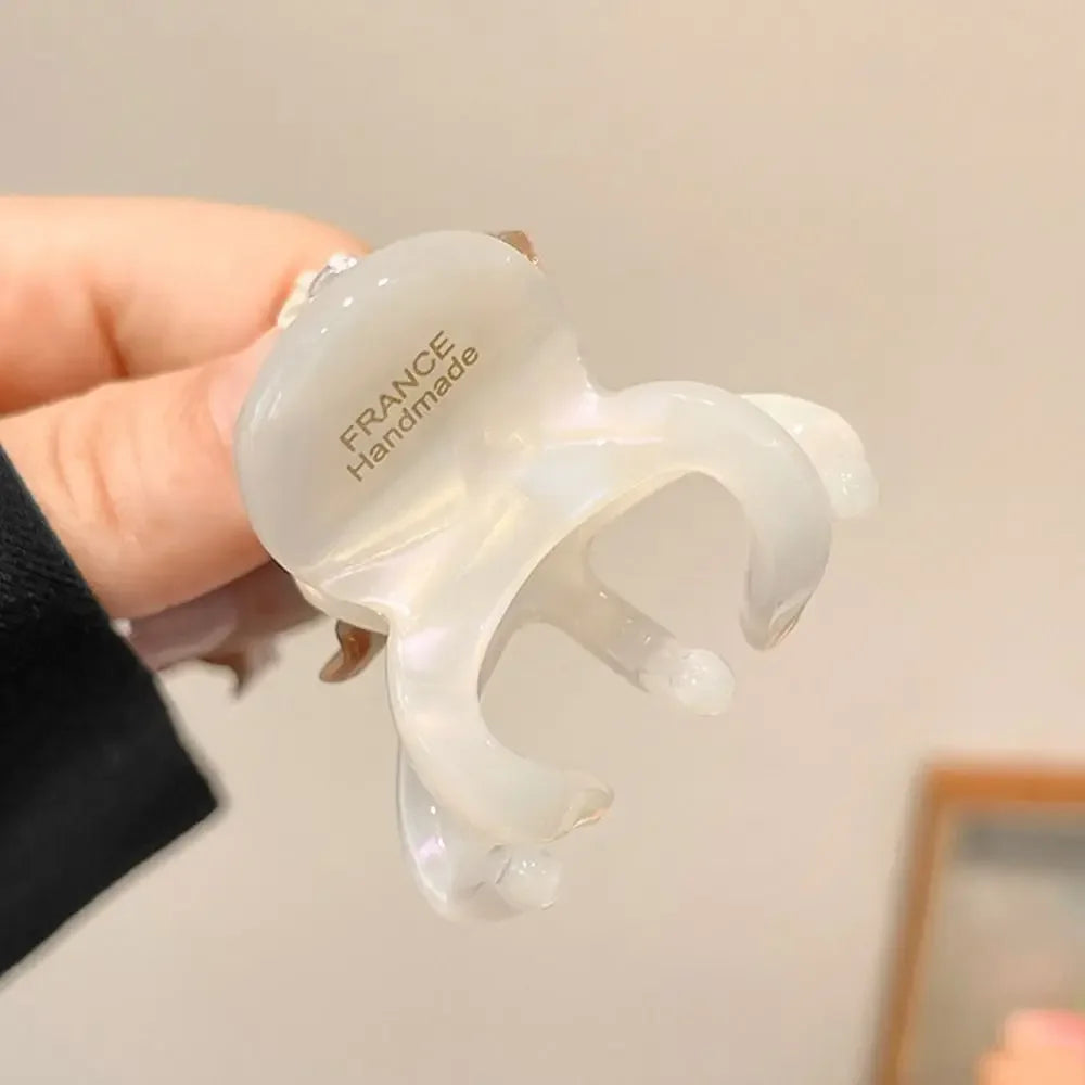 French Acetate Hair Claw Clips Retro Crab Shark Clip Elegant High Ponytail Holders Fashion Hair Accessories for Women Girls