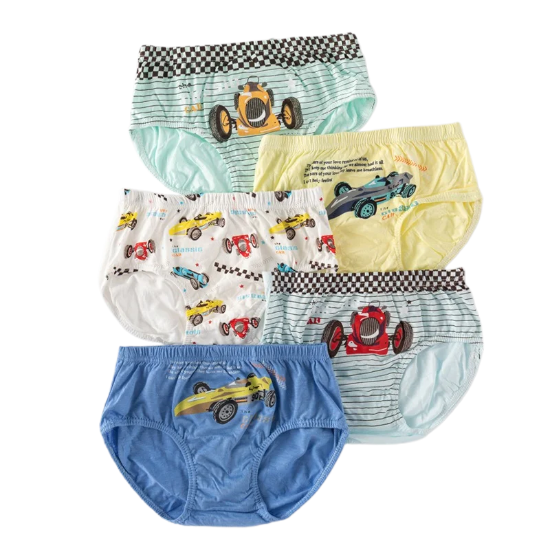 Multipack Children Boys Boxer Briefs Cotton Kids Underwear Boy Panties Cotton Boys Underpants 2-14 Years Boxershorts Breathable