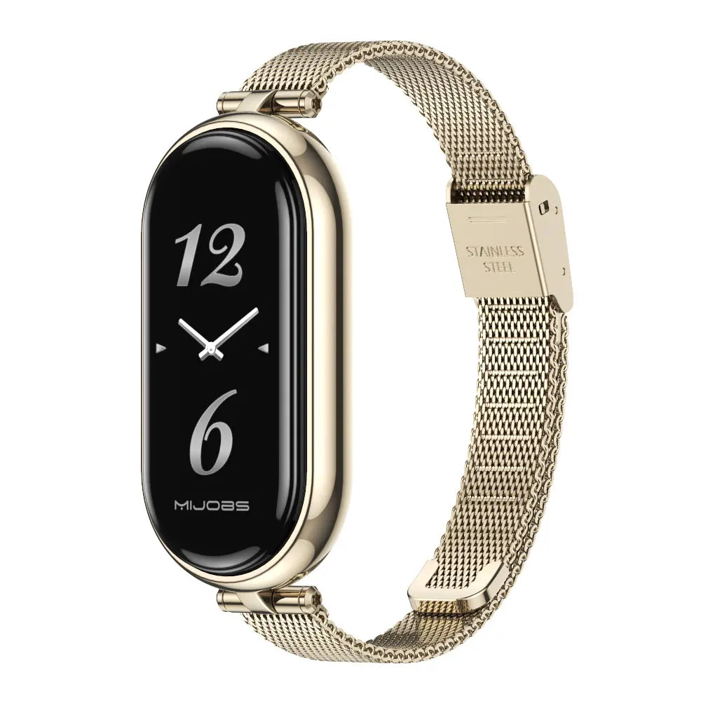 Mi Band 9 10 8 7 6 5 Strap for Xiaomi Smart Band 8 Bracelet NFC Global Version Leather Watch Band Mi 8 Wristband Miband 9 10