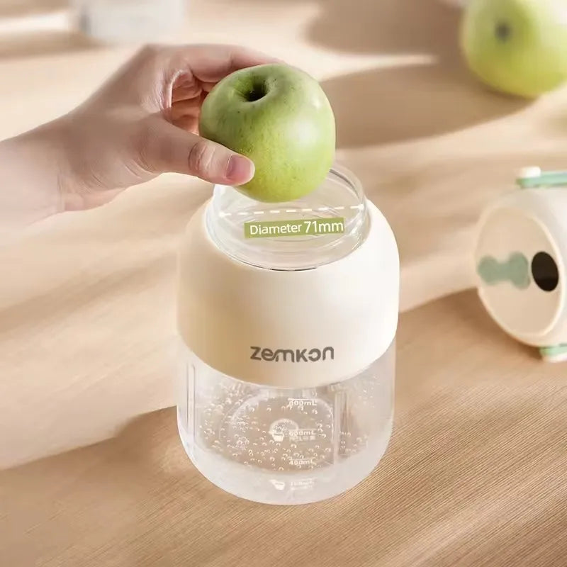 1100ML Portable Juicer Fresh Fruit Mixer 26 Blades USB Rechargeable Multifunctional Juicer Ice Crusher Smoothie Blender For Home
