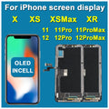 AAA+ OLED For iPhone X XR XS Max LCD Incell For iPhone 11 12 13 14 Pro Max 13 Mini 14 Plus LCD Display Screen Digitizer Assembly