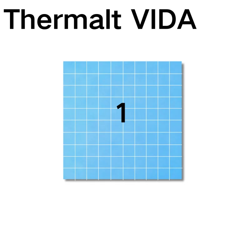 100pcs High Performance 21 W/mK 0.5/1.0/1.5/2.0/2.5mm Thermal Pad GPU CPU Heatsink Cooling Conductive Silicone Pad