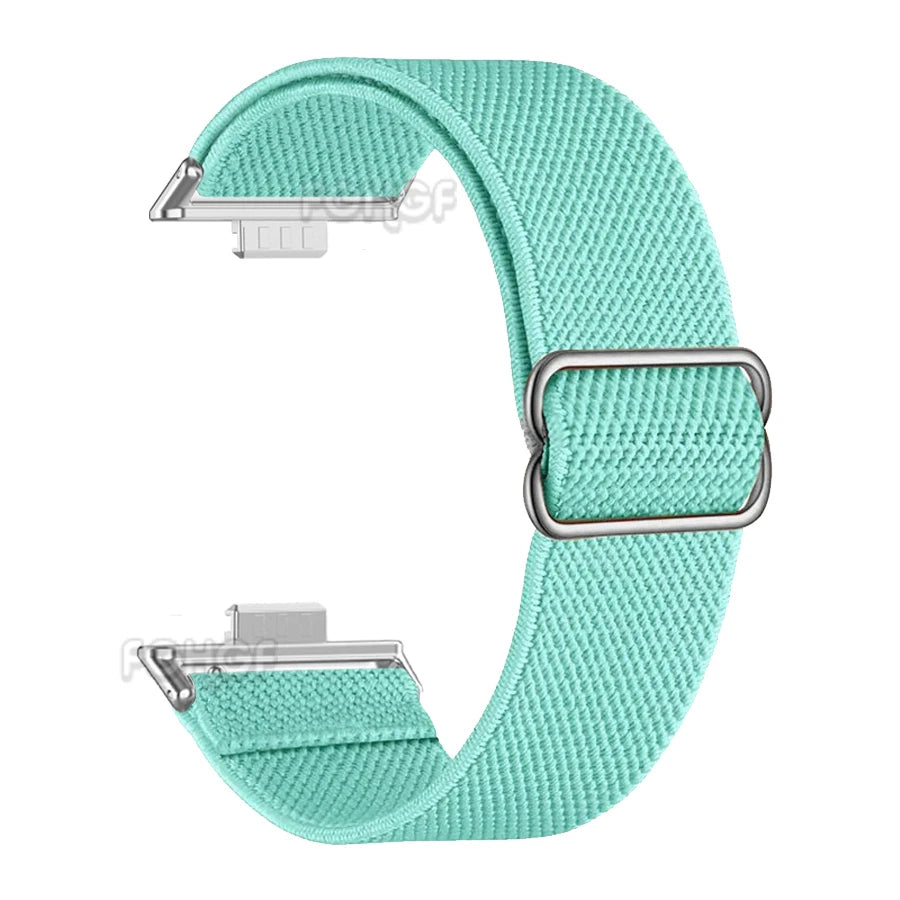Elastic Nylon Loop Watch Band For Huawei Watch Fit 4 Pro Strap Replacement Wristband For Huawei Fit 3 Bracelet Correa Accessorie