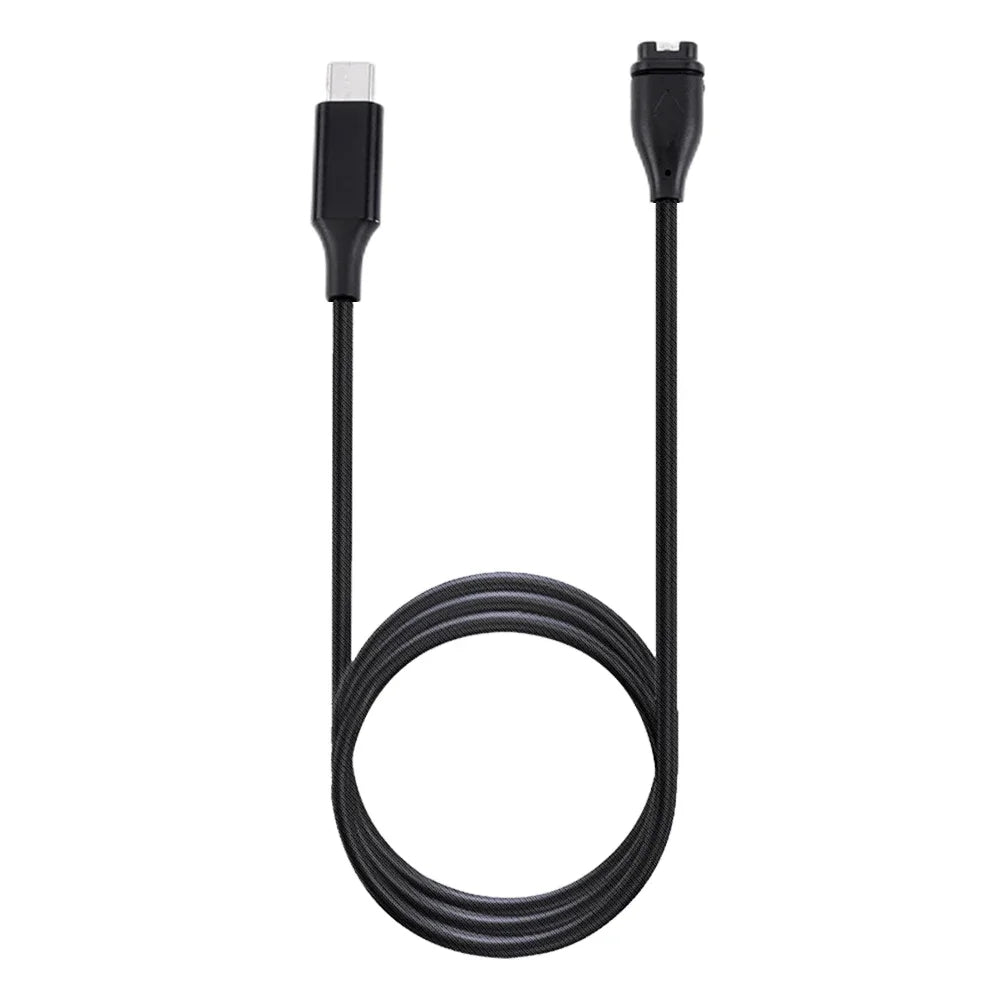 USB Charging Cable Data Cord Charger 1M For Garmin Fenix 7 7S 7X 6 6S 6X 5 5X 5S Vivoactive 3 Forerunner 945 935 245 Instinct 2