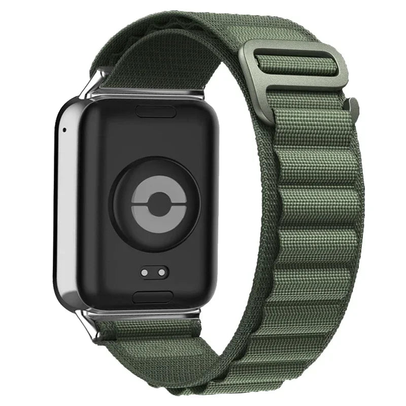 Nylon Loop Strap for Xiaomi Redmi Watch 4 5 Adjustable Elastic Bracelet Watchband iWatch Mi Band 8 Pro/9 Pro Band Accessories