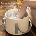 Foldable Portable Folding Foot Soak Bath Tub with Heat Preservation - Multifunctional Deep Basin, Foot Spa Bucket Massagem