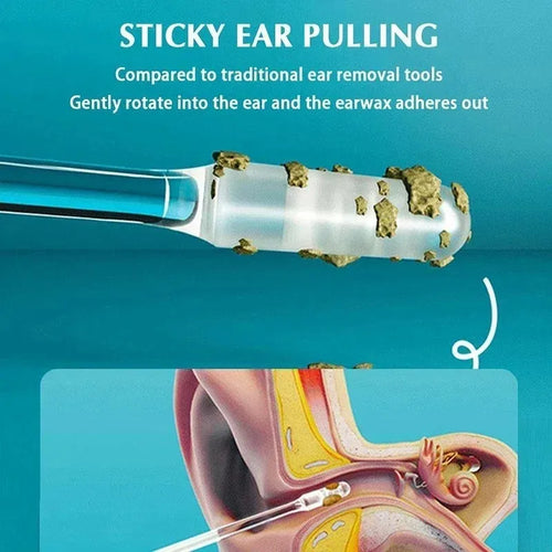 24-Piece Silicone Ear-Care Pick Set