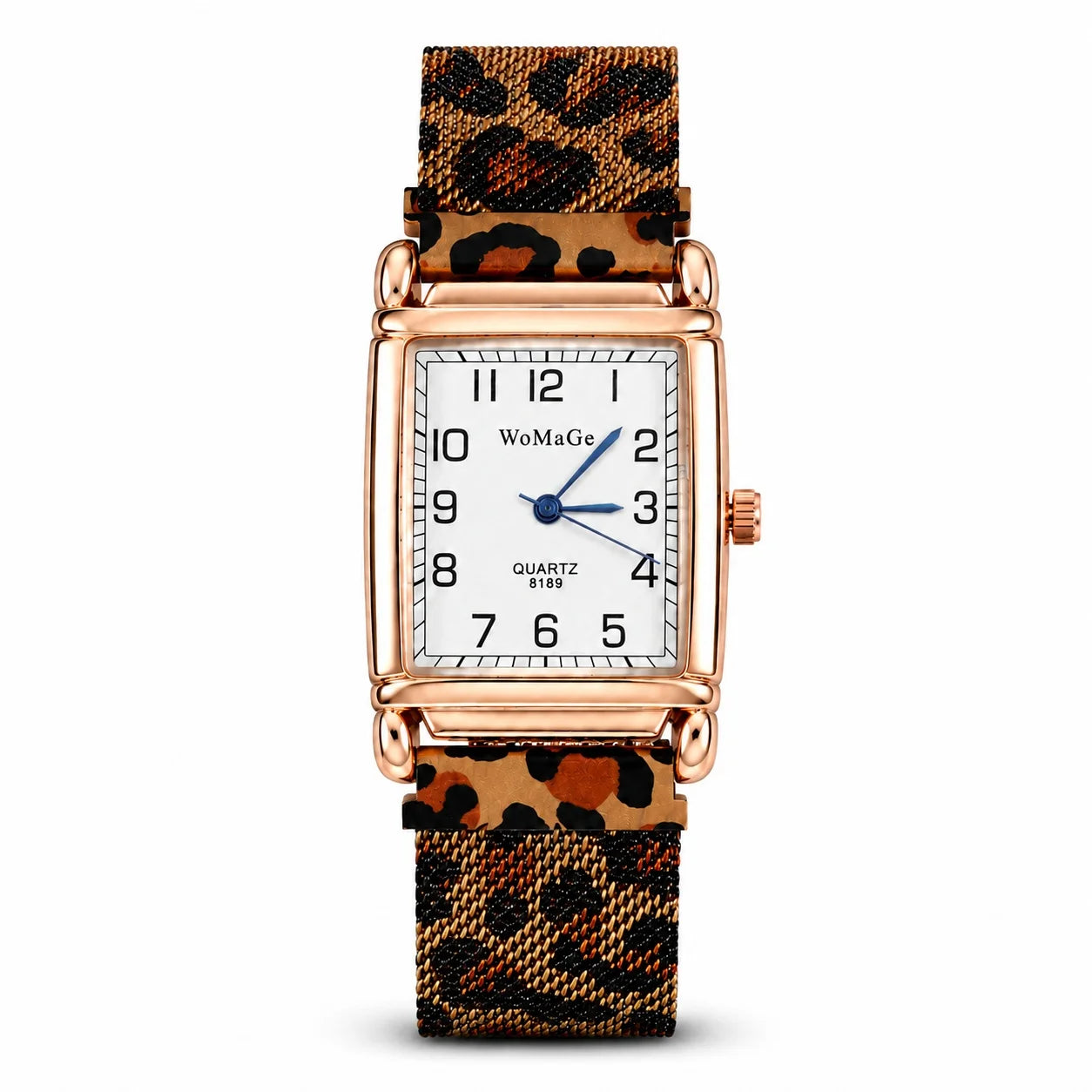 New Watches for Women Square Rose Gold Wrist Watches Fashion Leather Brand Watches Ladies Quartz Watch Clock Montre Femme