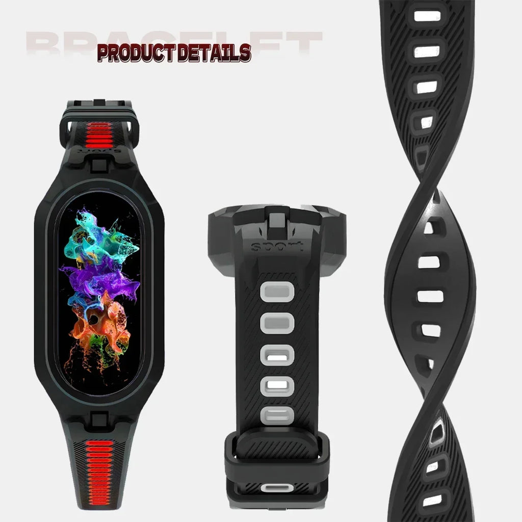 Soft TPU Silicone For Mi Band 9 8 Strap For Xiaomi Mi Band Wrist Strap Correa Watch Replacement Miband 8 9 Sports Bracelet band