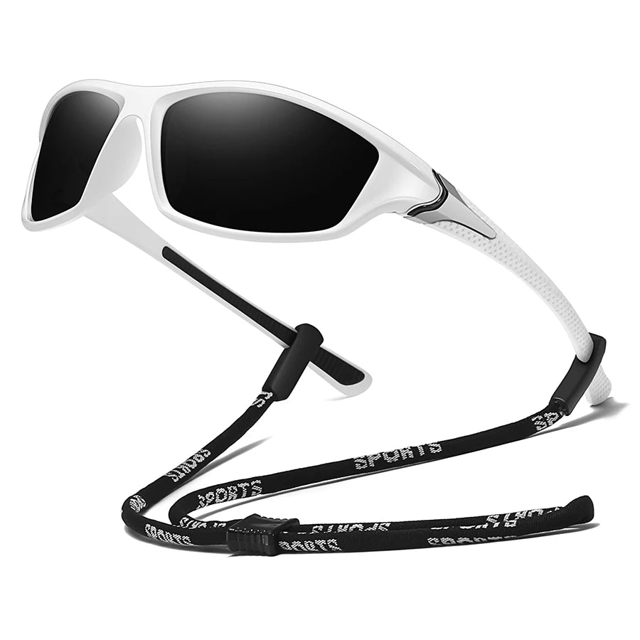 Men And Women  Eyewear Outdoor Sports Sunglasses With Chain Cycling Climbing Skiing Fishing Vintage Sun Glasses