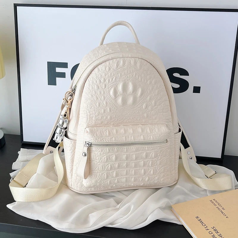 Women's Backpack Ladies Big Bagpack for Teenager Girl PU Leather Large Capacity Shoulder Bags for Women 2026 Mochilas Feminina