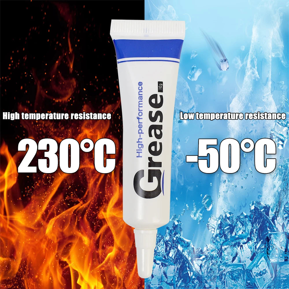 10g 1/3/5pcs Silicone Grease Lubrication Waterproof Sealing Silicone Grease Lubricant Automobile Gear Valve Chain Maintenance