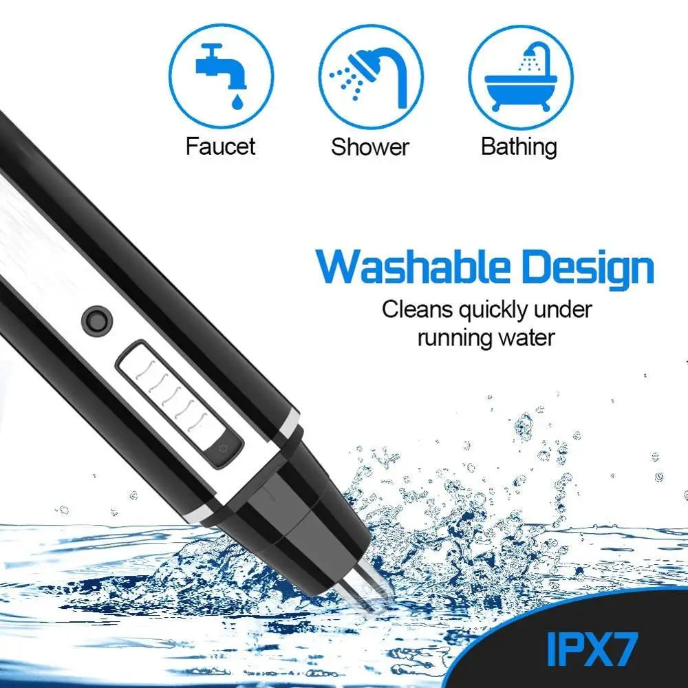 4 in 1 Trimmer for Men Electric Nose and Ear Trimmer Rechargeable Trimmer for Hair Beard Nose and Ear Cleaner Grooming Set