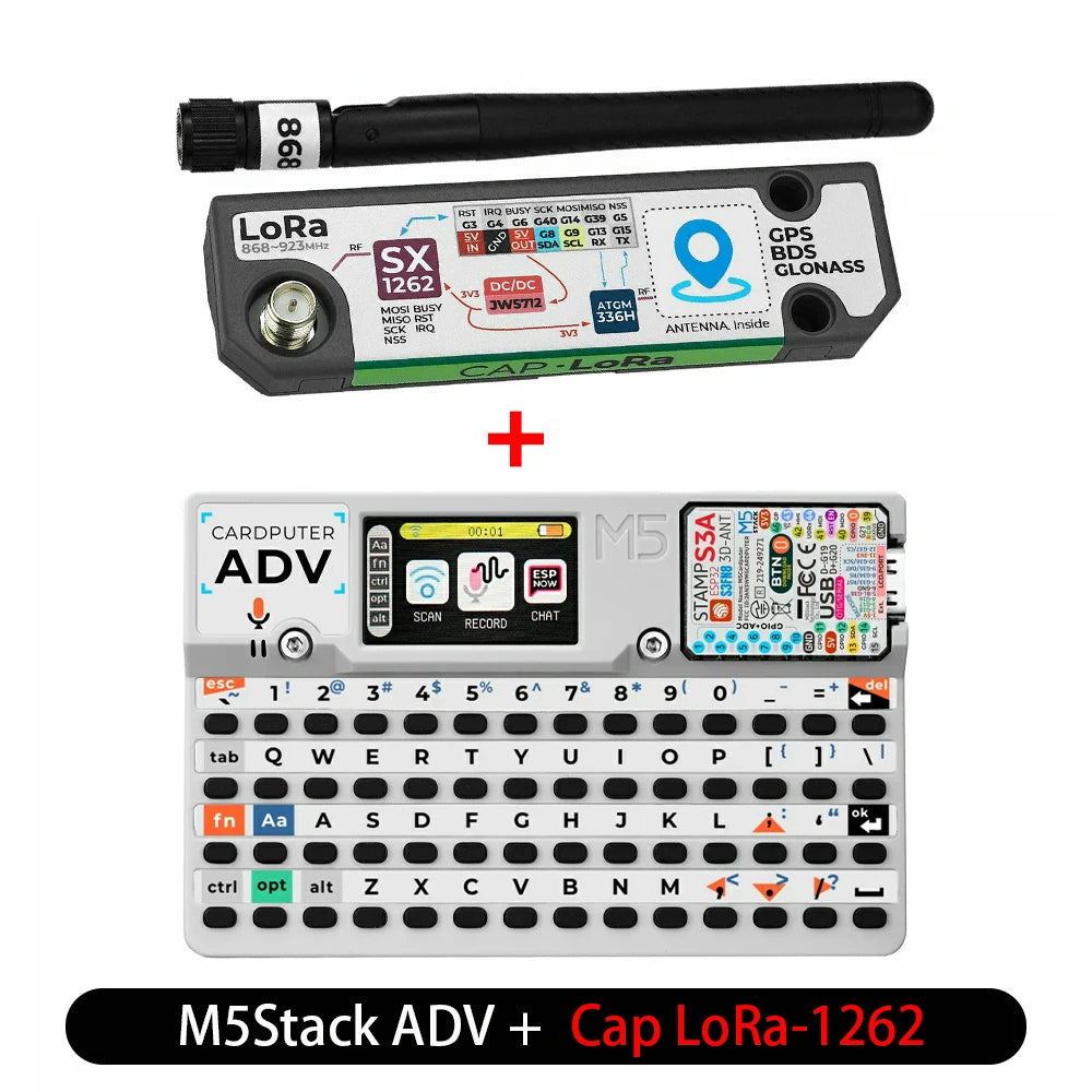 M5Stack Cardputer Adv Programmable Computer StampS3A IoT Controller 56Key Keyboard Card Microcontrolle Development Kit