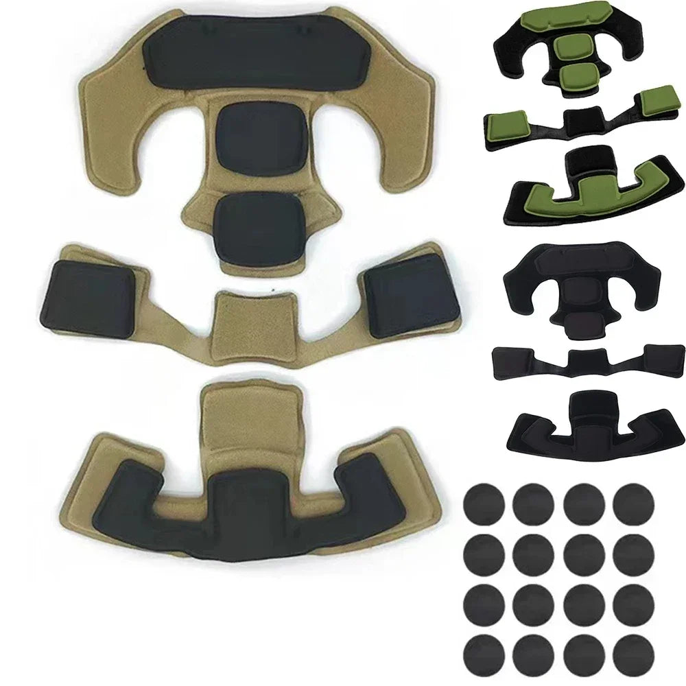 NEW Memory Foam Tactical Pad Replacement Air Cushion Helmet Liner Protection Pad Inner Liner
