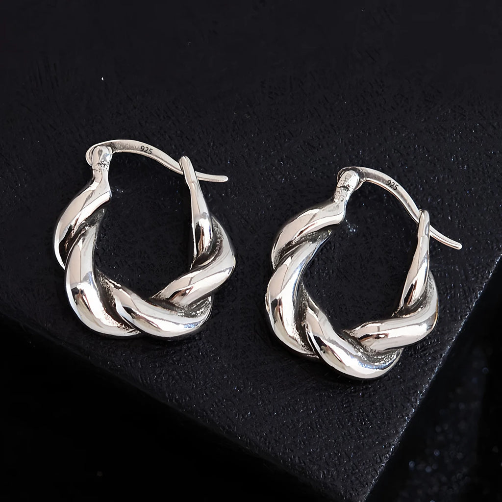 925 Sterling Silver Star Earring for Women Girl Personal Originality Trend Hip Hop Neutral Jewelry Gift Dropshipping