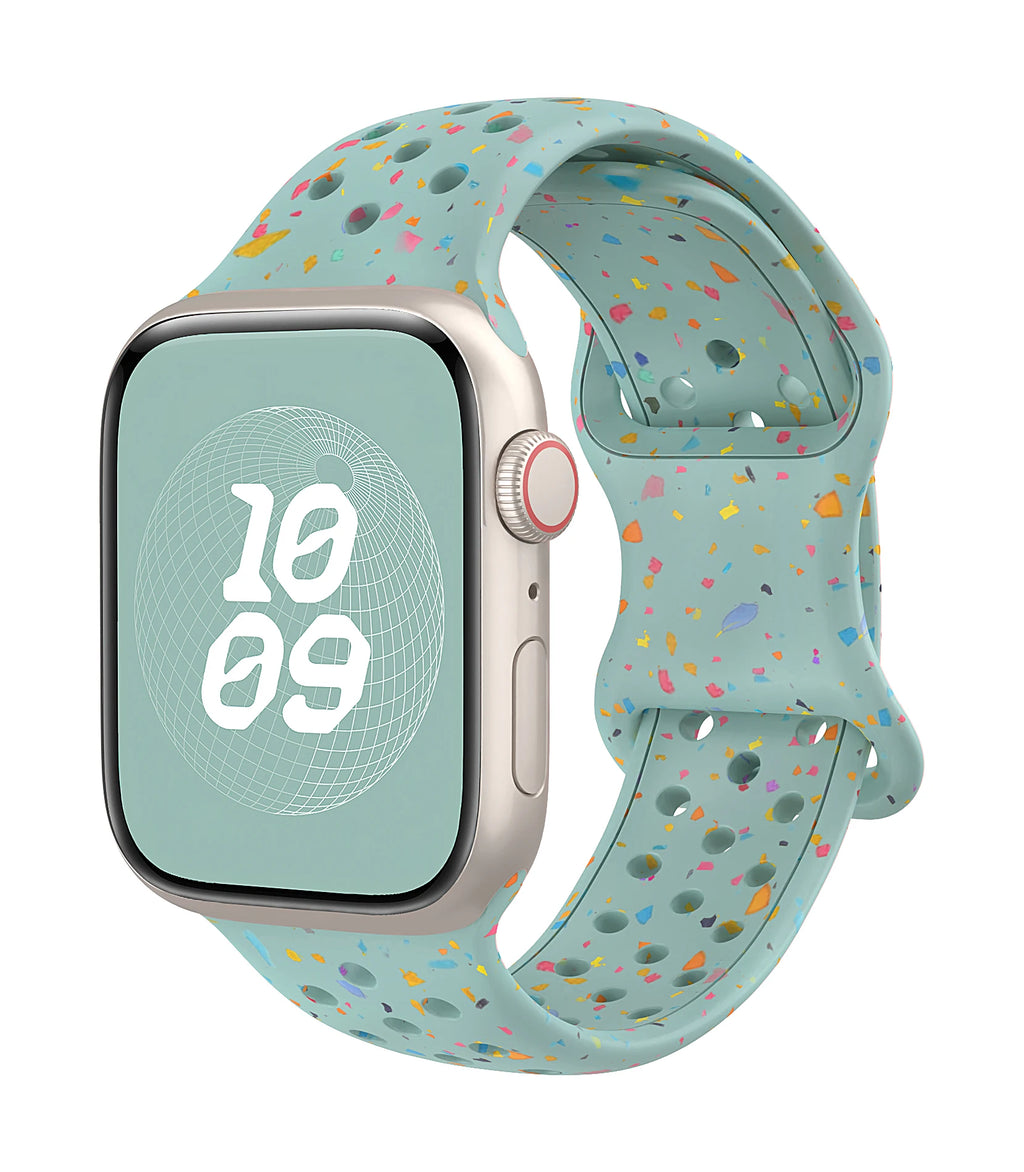 Silicone Strap for Apple watch band 40mm 41mm 45mm 44mm 46mm 49mm 42mm Breathable bracelet iwatch Series 11 10 9 8 SE 3 Ultra 2