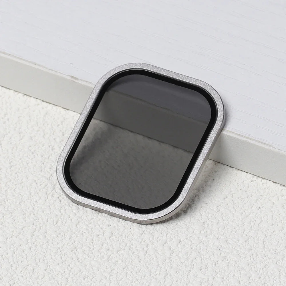 Tempered Glass for Apple Watch Ultra 2 49mm Screen Protector Metal Frame Anti-Scratch for IWatch Series Ultra 49 mm Accessories