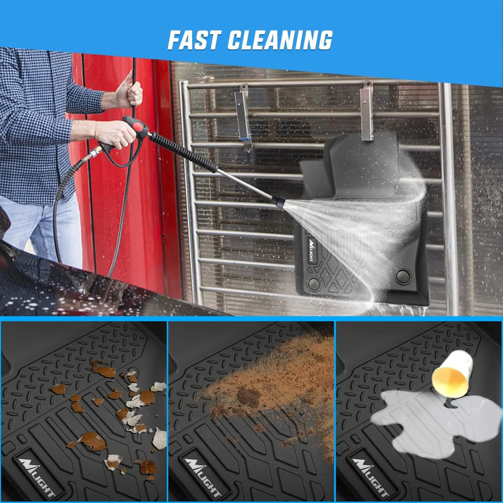 Nilight Custom Fit TPE Floor Mats All Weather Waterproof Heavy Duty Car Floor Liners for Mazda CX-5 2017-2025 Mazda3 2014-2018 2019-2025 Mazda6 2014-2021 CX-30 2020-2025 CX-50 2023-2025 CX-90 2024-2025 3 Row