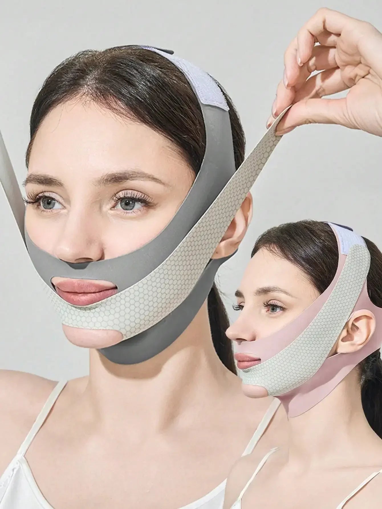 2026 1pc Women's Face Mask, Facial Bandage, Sleep Mask, Suitable For Daily Wear