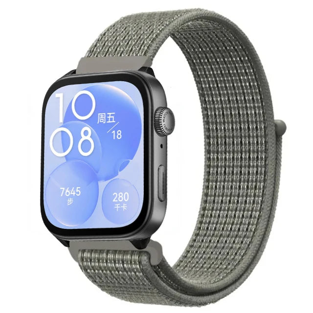 Nylon Loop Strap For Huawei Watch Fit 5/4/3 Sport Breathable Replacement Bracelet Wristband Huawei Watch Fit 4 5 Pro Accessories