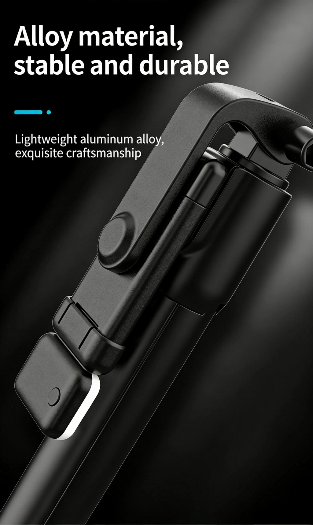 Selfie Stick Tripod With Bluetooth Remote Wireless Phone Holder Stand With Beauty Fill Light For All Smartphones