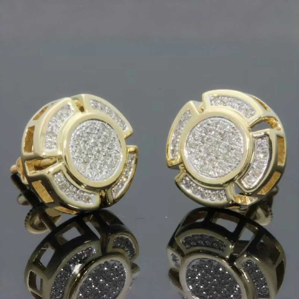 Square Stud Earrings – 11 Finishes