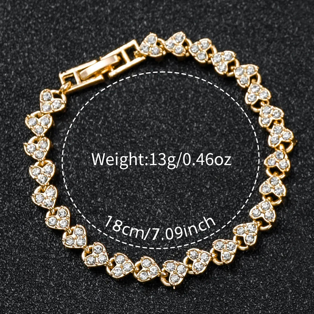 2PCS/Set Fashion Square Women Quartz Watch Elegant Ladies Wristwatches Rhinestone Bracelet Set Reloj Mujer Clock (Without Box)