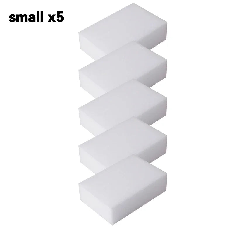 5 or 50pcs Magic Melamine Sponge Eraser Cleaner Strong Absorbent Kitchen Bathroom Cleaning Tools Household Supplies Sponges