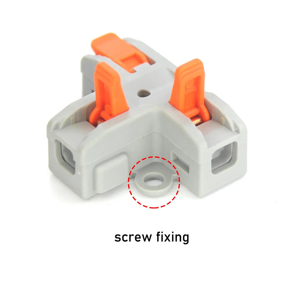 T-Type Push-In Wire Connector – Three Options