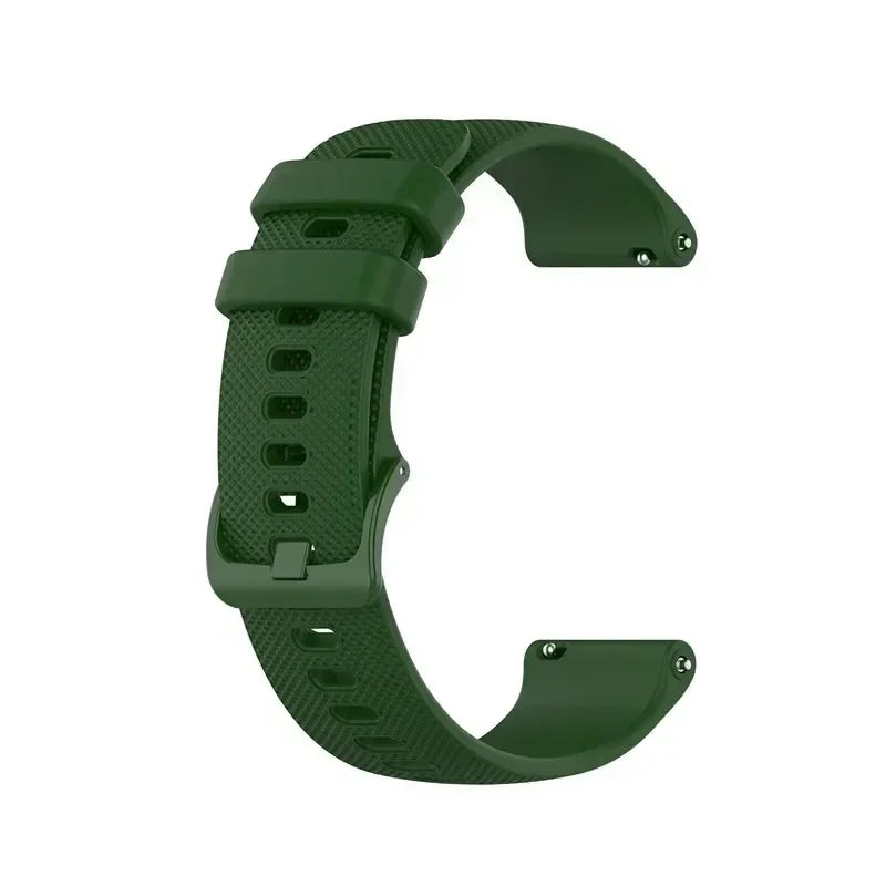 Silicone Band For Samsung Galaxy Watch 7/6/5/pro/4/Classic/active 2 47-44mm 20mm/22mm sport bracelet huawei gt 18mm watch strap