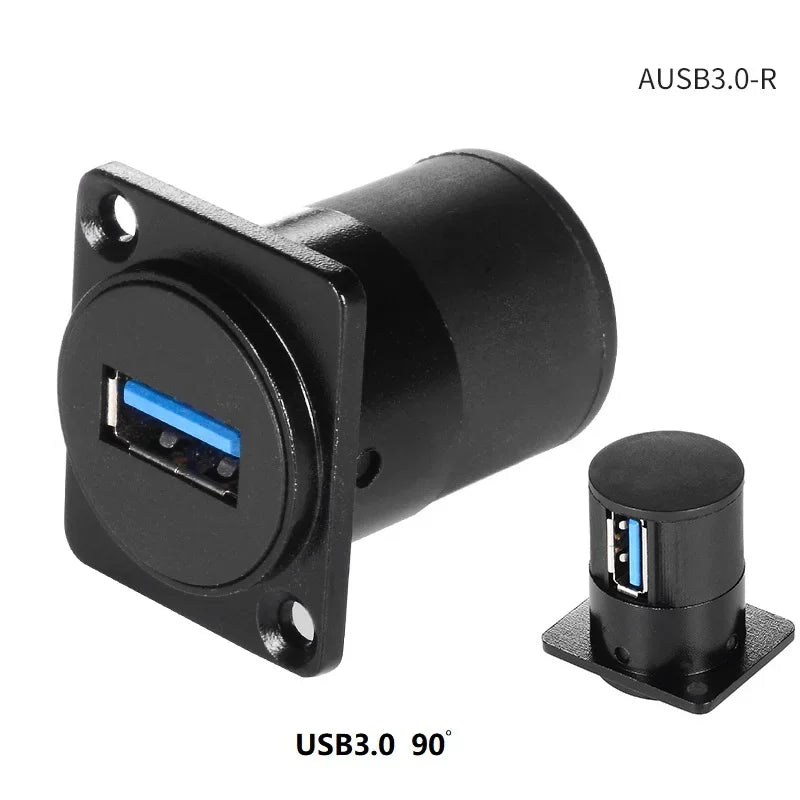 D-type Multifunctional Data Module 86 Panel audio video socket XLR VGA BNC RJ45 RJ11 Jack 3.5/6.35 RCA USB3.0 TypeC Connector
