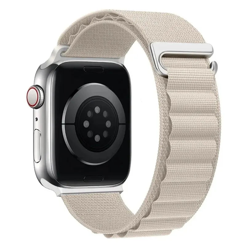 Alpine Loop Strap For Apple Watch Band 49mm 45mm 42mm 44mm 41mm 40mm 38mm Nylon Strap For IWatch Series Ultra 2/SE/9/8/10 46mm