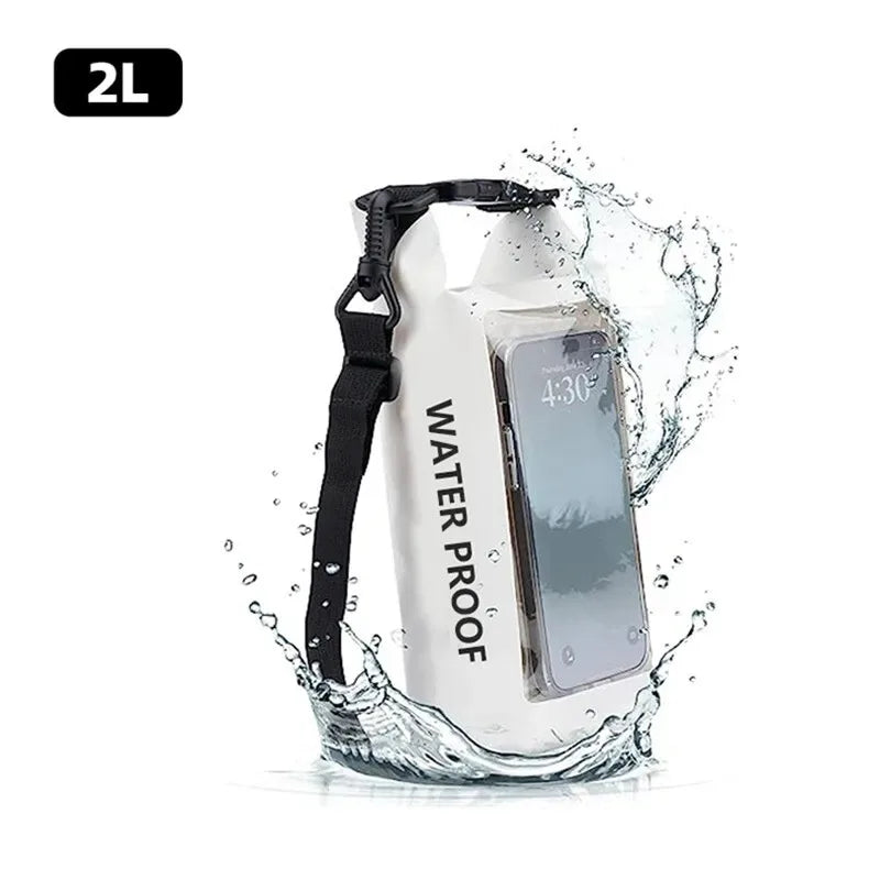 Outdoor Waterproof Phone Bags Dry Bag Touch Screen Kayak Bags Camping Trekking Bag Trekking Drifting Rafting Surfing Boating Bag